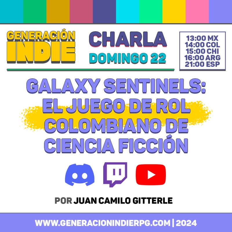 Galaxy Sentinels: El juego de rol colombiano de Ciencia Ficción